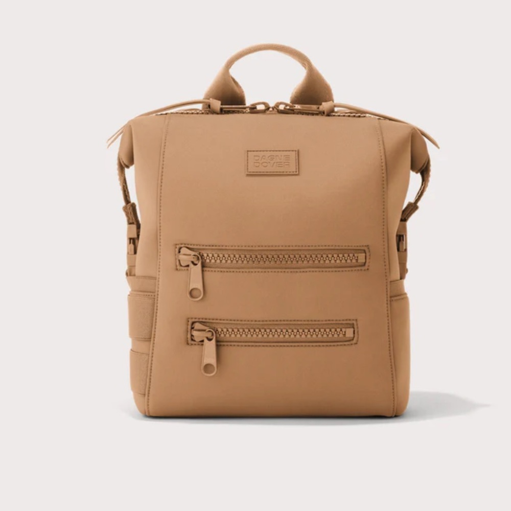 Dagne Dover Small Indi Diaper bag in color Camel